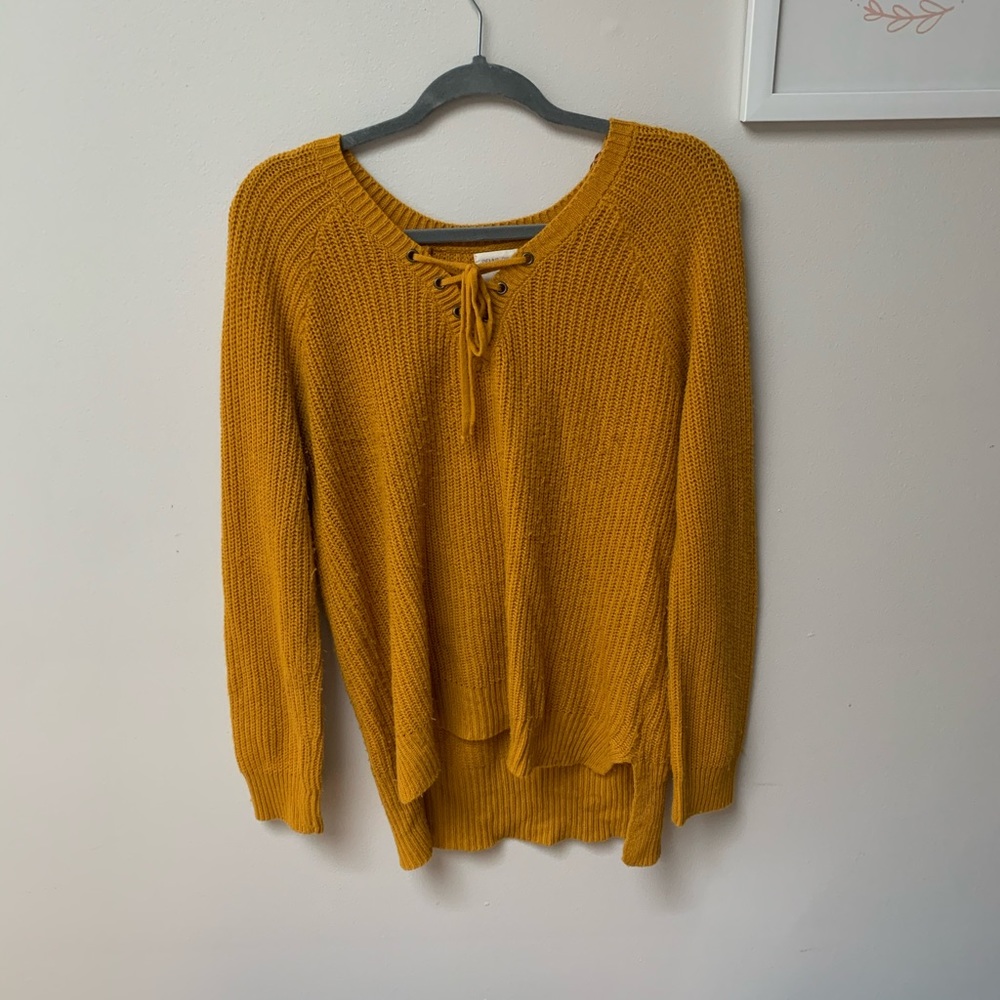 Mustard Long sleeve Sweater